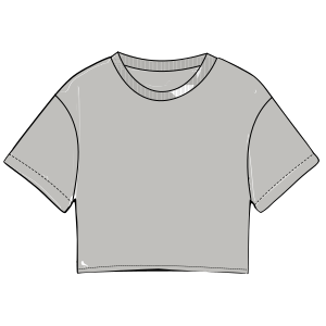 Moldes de confeccion para Camiseta deportiva 9508